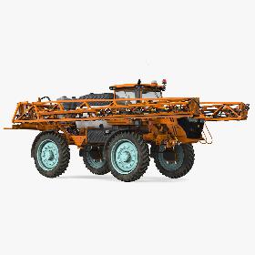 Folding Arms Farm Sprayer Generic 3D model